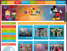 Tablet Screenshot of birthdaybless.co.in